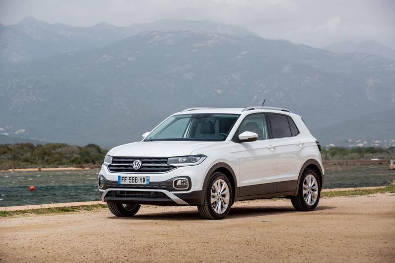 Volkswagen T-Cross | les photos officielles de l'essai en Corse